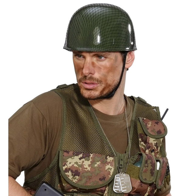 Zilveren Ketting Dog Tag van Widmann koop je bij Partywinkel