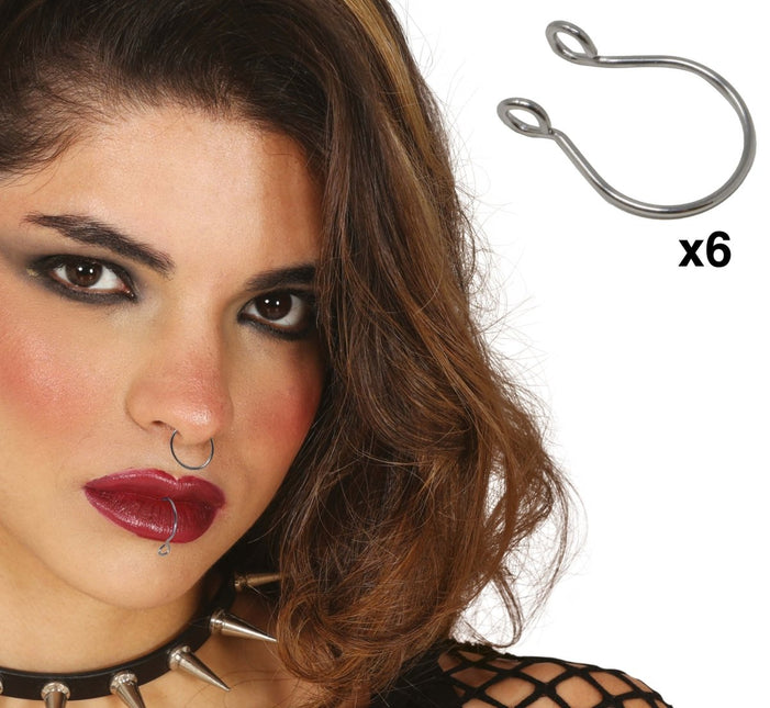 Zilveren Oorbellen 6st - Partywinkel - 8434077272367