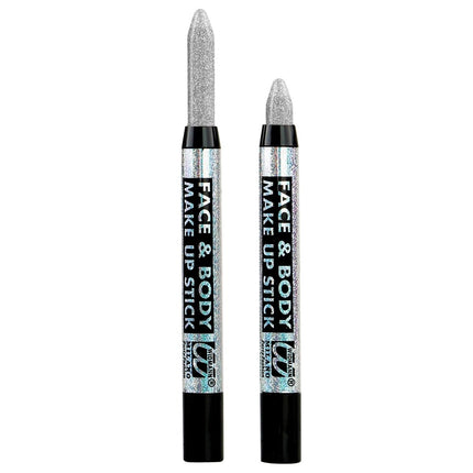 Zilveren Schminkstift Glitter van Widmann koop je bij Partywinkel