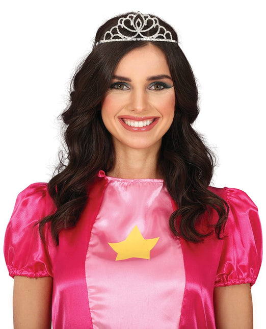 Zilveren Tiara - Partywinkel - 8434077230077