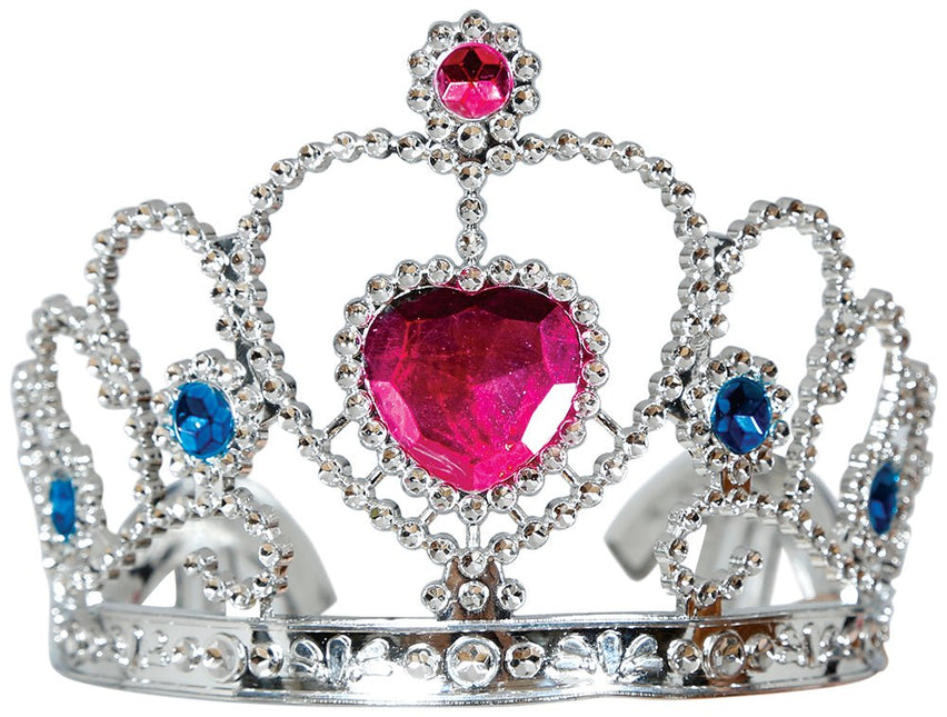 Zilveren Tiara Kind - Partywinkel - 8434077230053