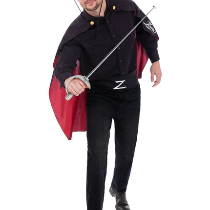 Zorro Accessoire Kit Volwassenen van Smiffys koop je bij Partywinkel