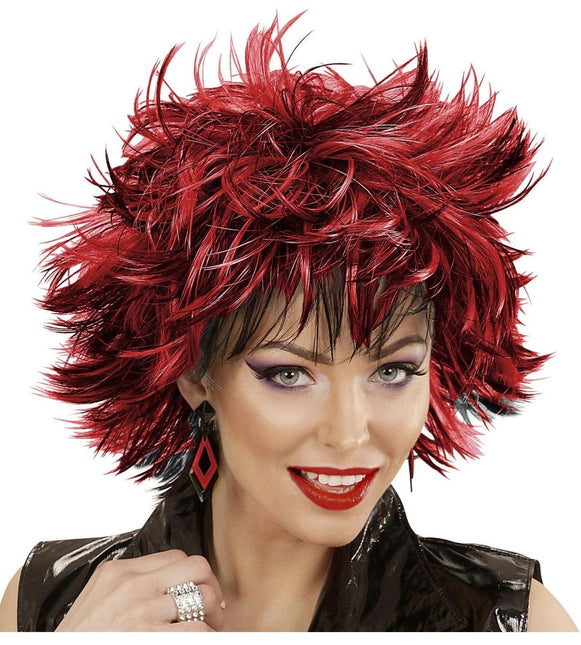 Zwart Rode Pruik van Widmann koop je bij Partywinkel