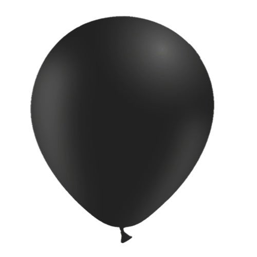 Zwarte Ballonnen 30cm 10st - Partywinkel - 8436540889836