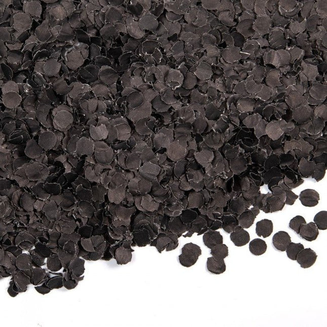 Zwarte Confetti 100gr - Partywinkel - 5712735009832