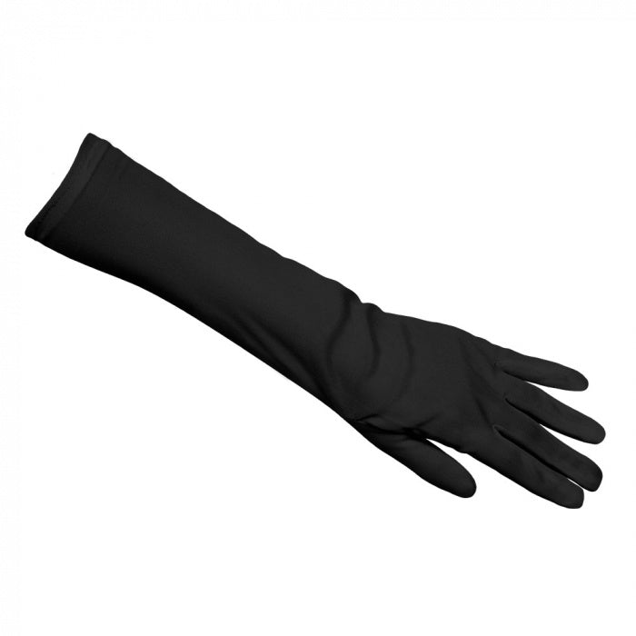 lange schwarze handschuhe satin Schwarze Handschuhe lang – Partywinkel