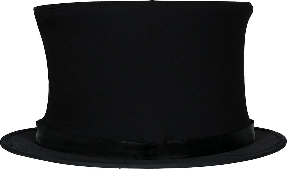 Zwarte Hoge Hoed Opvouwbaar 21cm - Partywinkel - 8434077137215