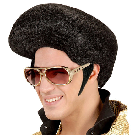 Zwarte Nep Bakkebaarden 2 delig van Widmann koop je bij Partywinkel