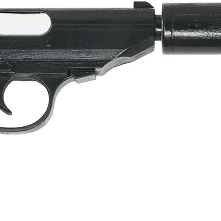 Zwarte Nep Pistool 25cm - Partywinkel - 8434077270257