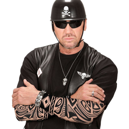 Zwarte Nep Tattoo van Widmann koop je bij Partywinkel