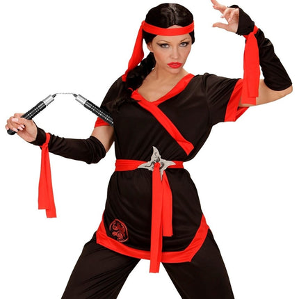 Zwarte Nunchako van Widmann koop je bij Partywinkel