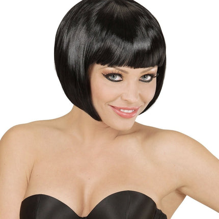 Zwarte Pruik Boblijn van Widmann koop je bij Partywinkel