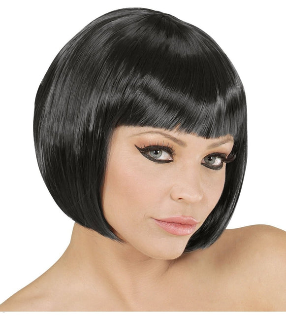 Zwarte Pruik Boblijn van Widmann koop je bij Partywinkel