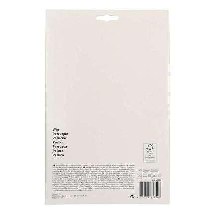 Zwarte Pruik Oceana van Boland koop je bij Partywinkel