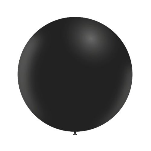 Zwarte Reuze Ballon 60cm - Partywinkel - 8436540877154