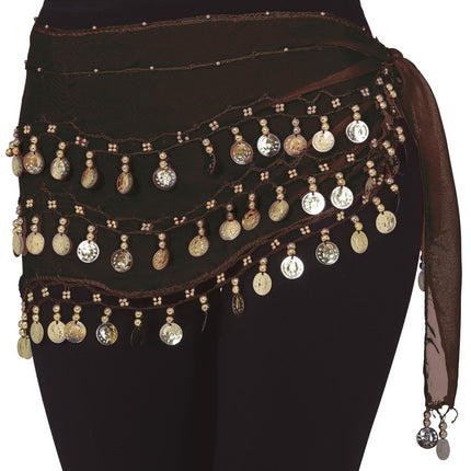 Zwarte Rok Buikdanseres 1,35m - Partywinkel - 8434077270103