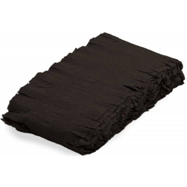 Zwarte Slingers Crepe 6m - Partywinkel - 5712735011569