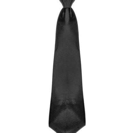 Zwarte Stropdas van Wilbers & Wilbers koop je bij Partywinkel