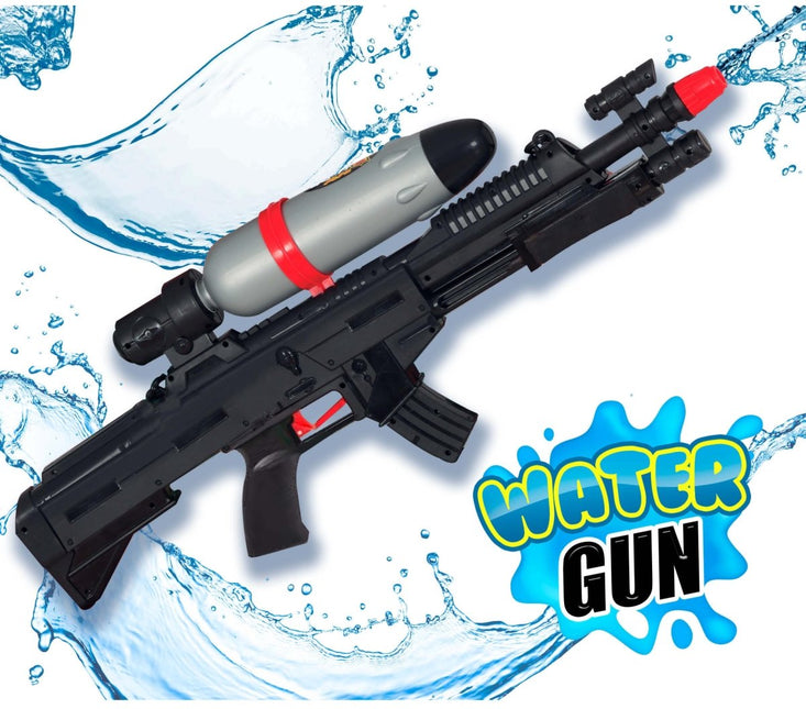 Zwarte Waterpistool 72cm - Partywinkel - 8434077166895