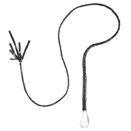 Zwarte Zweep 1,8m van Widmann koop je bij Partywinkel